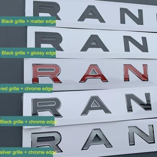 Emblem Letters for LAND RANGE ROVER VELAR SV Autobiography Ultimate Edition SPORT Car Styling Hood Trunk Badge Accessories Logo