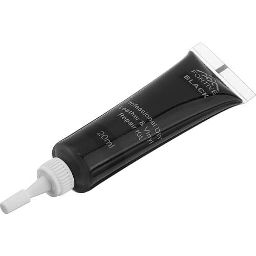 1pc 20ml Black Leather Repair Gel Car Interior Home Leather Restoring Faded Cream Leather Complementary Repair Cream Agent Tool