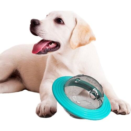 Pet UFO Toys cats dogs Leakage Slow Food Feeder Ball Treat Dispenser Shaking Ball Puzzle Toy Training Toys