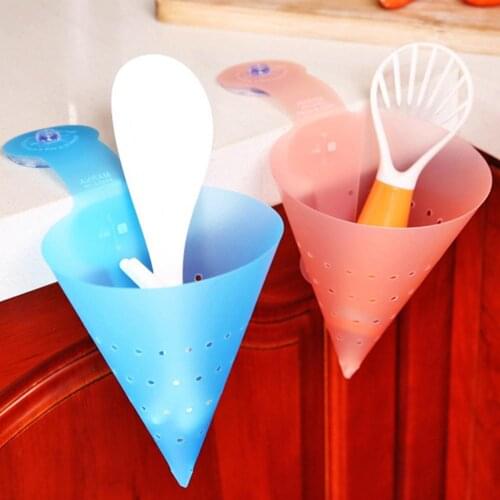 Kichen Filter Self-standing Foldable Sink Waste Drain Basket Funnel Food Waste Strainer Filter Anti-Blocking Device Accessories