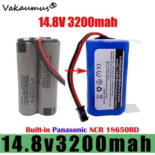 Real Capacity14.8V 2600mah 3200Mah Lithium Battery For ILIFE A4 A4s V7 A6 V7s Plus Robot Vacuum Cleaner ILife4S1P Real Capacity