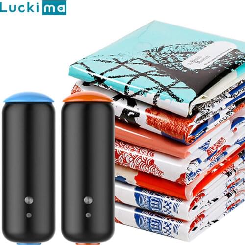 Powerful Automatic Vacuum Machine Pump for Home Traveling Storage Bag Closet Organizer Clothes Food Vacuum Sealer Packaging