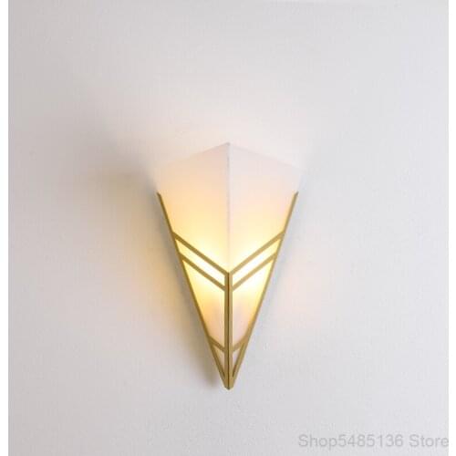 Nordic Glass Wall Lamp Living Room Wall Lights for Home Decor Modern Bedroom Bedside Wall Lighting Bathroom Led Mirror Lights