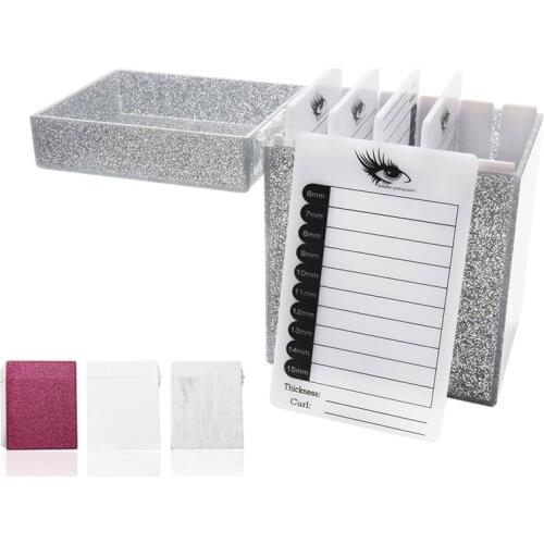 5/10 Layers Eyelash Storage Box 4 Colors Makeup Organizer Eyelash Glue Pallet Lashes Holder Grafting Eyelash Extension Tool