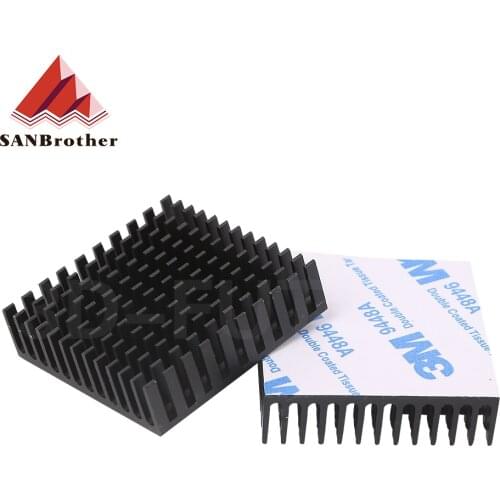 3D Prints Radiator Aluminum Motor Heatsink Extruded Heat Dissipation Electronic Heat Sink for Ender 3 PRO 42 stepper motor