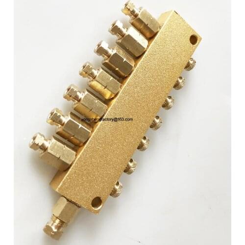 VA type adjustable oil distributor grease oil separator adjustable oil volume distributor with filter