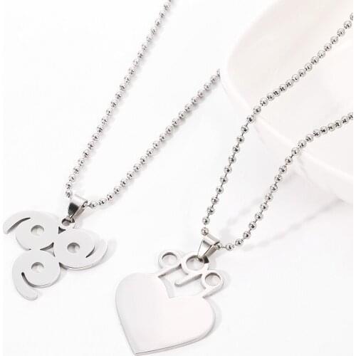 Rapper WRLD 999 Necklace Strand Chain Stainless Steel 999 Wrld Pendant Necklace Fans Gift