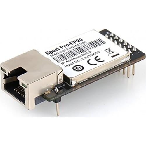 Pro-EP20 Linux Network Server Industrial Super Port TTL Serial to Ethernet Embedded Module TCP IP Telnet Modbus TCP ProtocolQ181