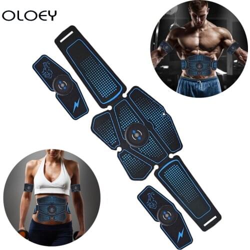 Electrostimulation Muscle Stimulator Hip Trainer Smart Fitness Abdominal Vibrating Belt Muscular Massage Home Gym For Men Women