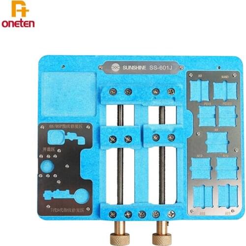 SUNSHINE Universal PCB Mainboard BGA Repair Fixture SS-601J For iPhone Fingerprint Motherboard Fixed Clamp Soldering Tool