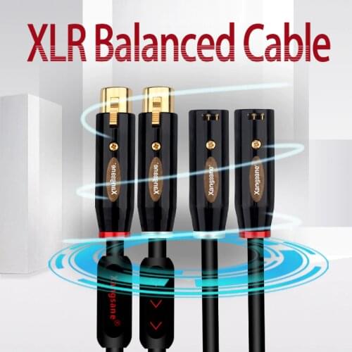 Xangsane SP-5008Cu fever XLR-XLR single crystal copper HiFi audio balance line RCA audio cable