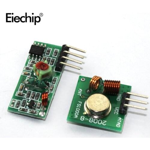 1pair 315/433Mh RF transmitter and receiver Module link kit for Arduino /ARM/MCU WL diy 315/433mhz wireless DIY Starter Kit