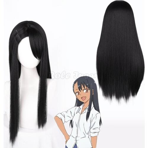 Anime IJIRANAIDE NAGATORO SAN Nagatoro Hayase Cosplay Wig Heat Resistant Synthetic Hair Halloween Party Wigs Role Play C42M166