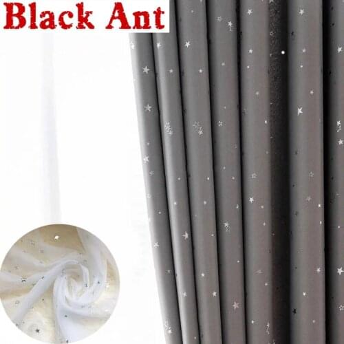 Black Ant Linen Curtains For Windows