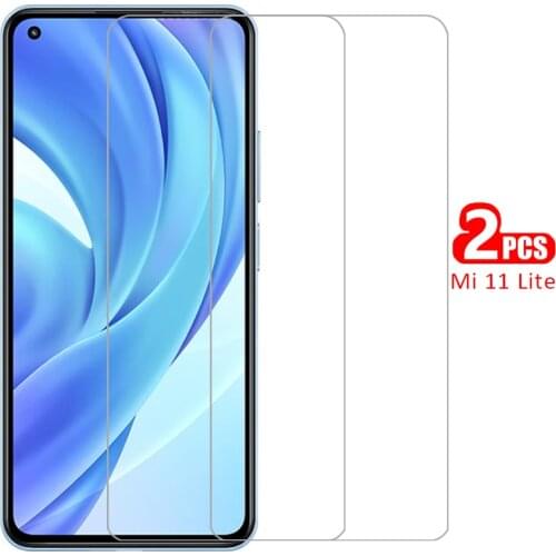 Case for xiaomi mi 11 lite 5g cover tempered glass screen protector on xiao my 11lite 11light light protective phone coque armor