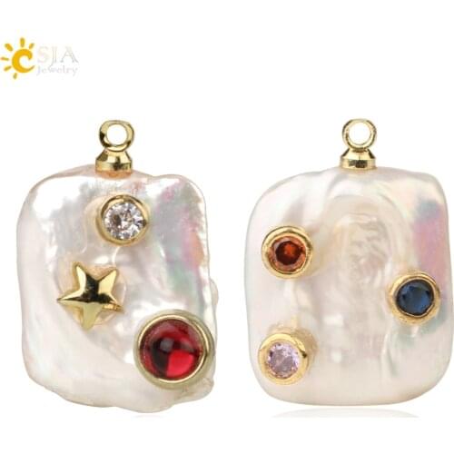 Женские ожерелья из жемчуга CSJA Jewelry China At AliExpress