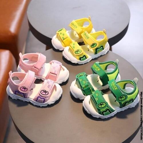 Childrens shoes new boys' soft bottom beach shoes Sandals baby girls sports Boy kids shoes baby girl shoes