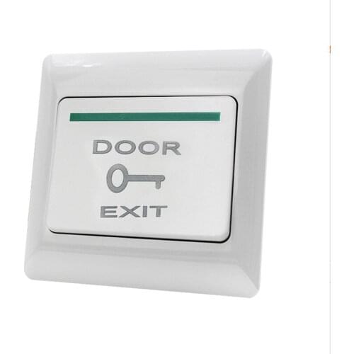 Door access control EXIT button automatically restroration push release for access system nomal open signal