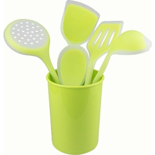 6Pcs Cooking Tools Set Utensils Kitchen Silicone Non-Stick Temperature Resistance Cookware Kitchen Tools