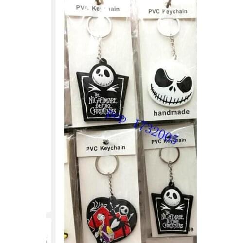 New 40 pcs Cartoon Mix PVC Keychain Mini Figure Pendants Charms Collection Toy Key Ring 6-8cm C-5