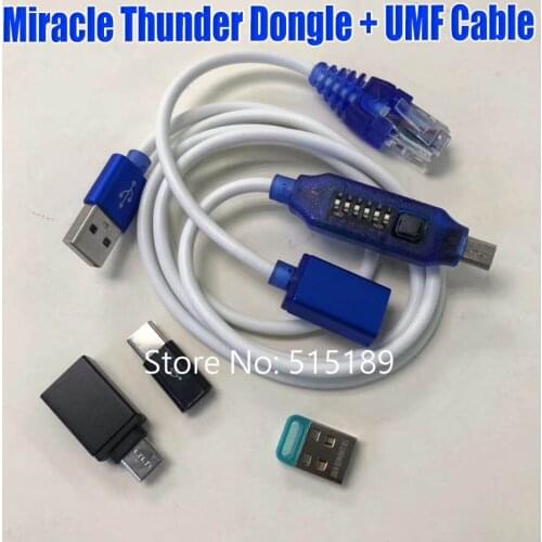 2020 International original new miracle thunder dongle Miracle Thunder pro dongle no need miralce box and key+UMF Cable