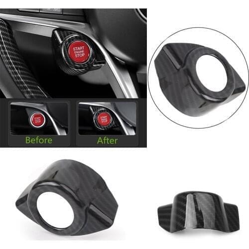 Car Front Engine Start Stop Button Cover Trim For Alfa Romeo Giulia 2017 2018