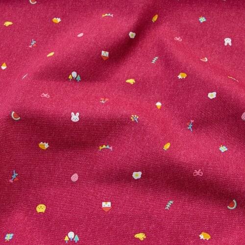 Half-Meter Japanese Oxford Cotton Canvas Fabric Patchwork Fabric Toy pattern B