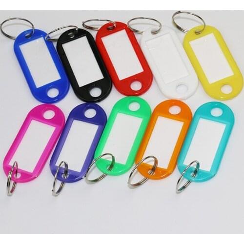Supply of Color Plastic Key Card Hotel Number Card Keychain Pendant Card Candy Color Key Card