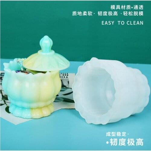 Transparent Silicone Mould Dried Flower Resin Decorative Craft DIY butterfly storage box Mold Epoxy Resin Molds For Jewelry