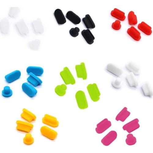 Hot Selling Silicone Anti Dust Plug Cover Stopper Laptop Dust Plug Laptop Dustproof Plug Apply For Macbook Pro 13 15 Notebook