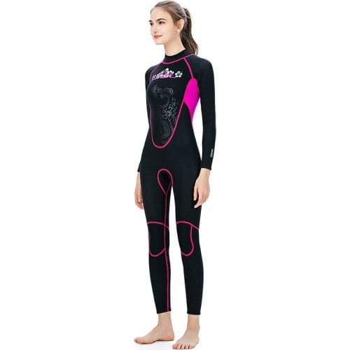 Slinx 3mm Women Flocking Scuba Swim Wetsuit Neoprene Winter Fleece Lining Snorkeling Spearfishing Surfing Triathlon Diving Suits