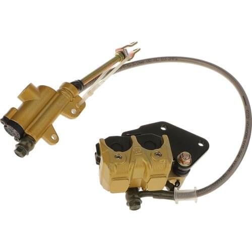 Brand New Motorcycle Rear Disc Brake Assembly Caliper Cylinder Dirt Pit Bike ATV Gokart 110cc