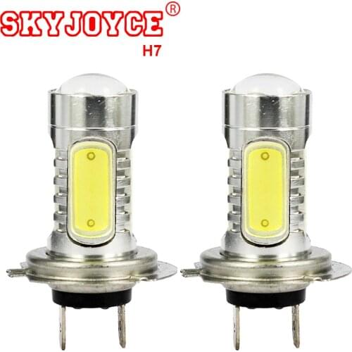 SKYJOYCE white/ yellow parking H7 led headlights auto fog lamps bulbs car driving led kits Accessories H11 H16 H4 H1 H3 H8 LED