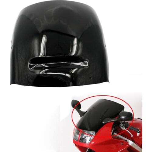 90-93 VFR 750 Motorcycle Windshield WindScreen Wind Deflectors Black ABS Plastic For Honda VFR750 1990 1991 1992 1993