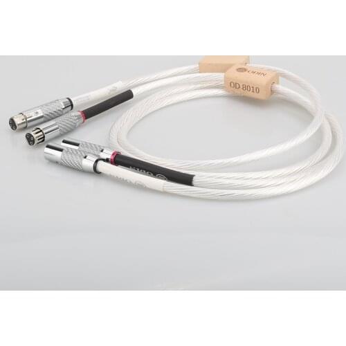 Supreme Reference interconnects Audio Cable With Carbon Fiber XLR Balanced Female To Male HIFI Cable