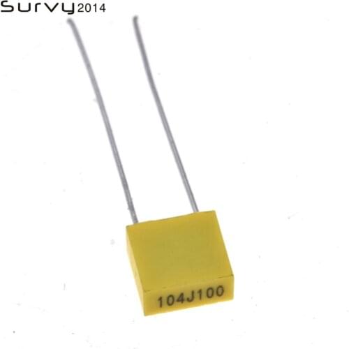 20PCS 100NJ100 Korrektur Kondensatoren 100V104J 100NF 0.1UF 5mm pitch Mehr posit