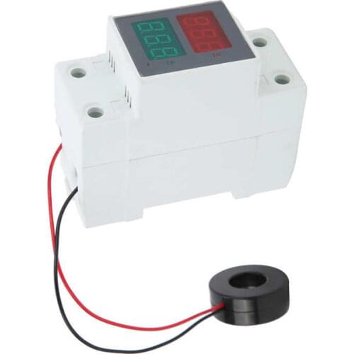 2001 Voltmeter Ammeter Digital Dual Display Voltage Current Meter Monitor with Transformer AC 80-300V Ampermeter