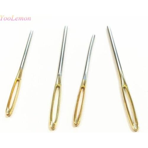 4pcs Bodkin Large Sewing Needles Gold Eye Pins Embroidery Tapestry Hand Sewing Tools Wool DIY sewing accessories PIN01