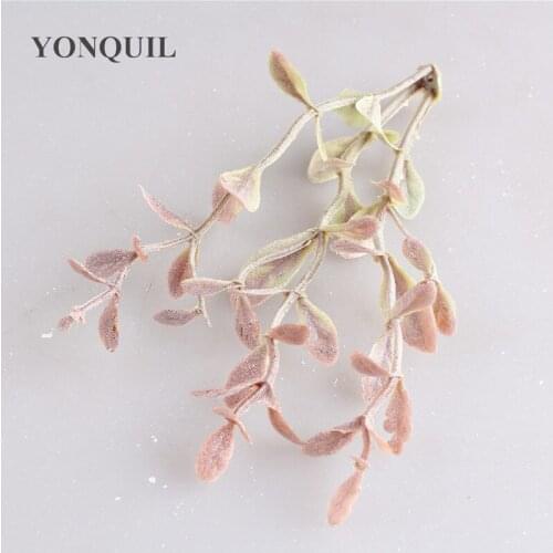 50PCS Green Artificial Silk Leaves Bouquet Wedding Party Decoration DIY Accessories DIY Scrapbook Craft Supplies