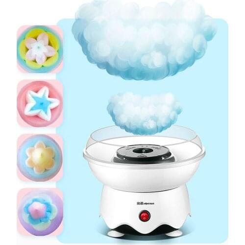 Cotton Candy Machine Household Portable Mini Electric DIY Sweet Cotton Candy Maker Kids Children Gift Marshmallow Machine