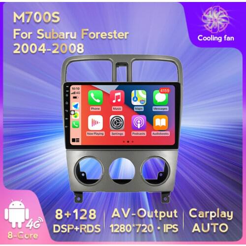 MEKEDE Octa-core Car Radio Gps Multimedia Player MFor Subaru Forester 2002 2003-2008 Android 11 BT WIFI Car Audio 2 Din Speaker