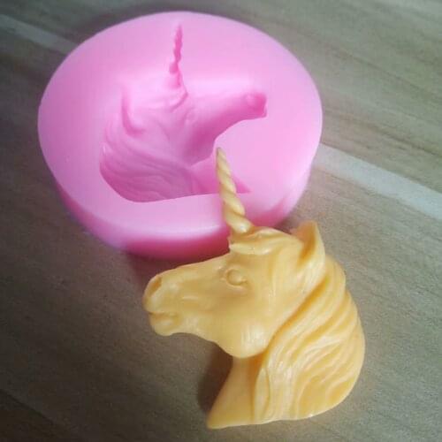 Unicorn Tianma silicone sugar mold DIY chocolate cake decoration mold