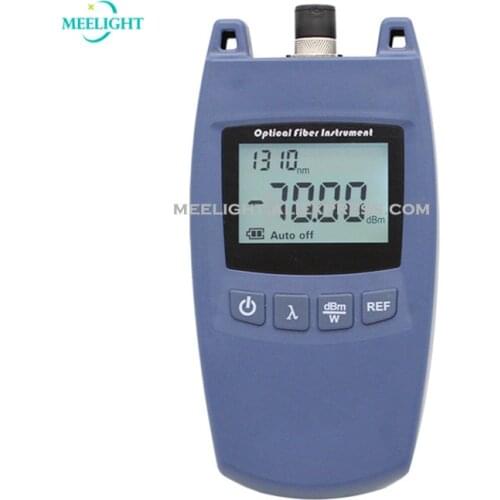 FTTH MINI Optical power meter optical fiber tester universal connector FC SC 800~1700nm