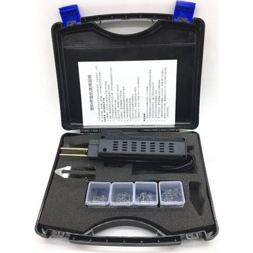 Hot 220V Plastic Welder Plastic Welding Gun Car Plastic Welding Machine Plastic Repair Hot Soldering Iron Set Welding Machine