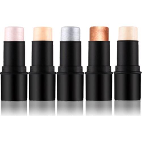 50pcs Custom Logo Cruelty Free Makeup Mini Shimmer Wholesale Facial Contour Private Label Makeup Highlighter Stick Cosmetics