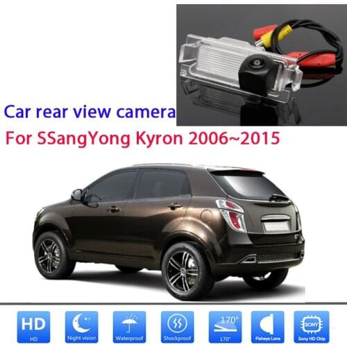 Rear view camera For SsangYong Korando 2010 2011 2012 2013 2014 2015 2016 Night Vision Waterproof License Plate Reverse Camera