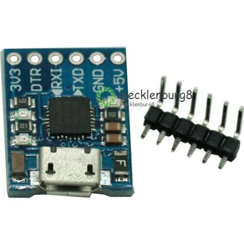 Micro USB Uart CP2102 USB 2.0 To UART TTL Module 6Pin Serial Converter STC Replace FT232 For Arduino Pro Mini ATMEGA328P