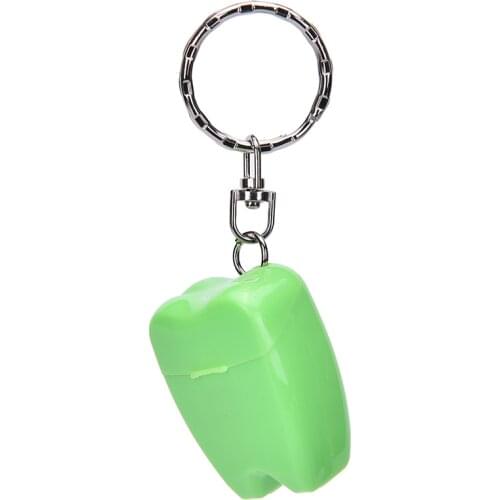 Color Random 15 M Dental Floss For Teeth Cleaning Oral Care Kit Dental Hygiene Mint Fragrance Portable Keychain Teeth Floss