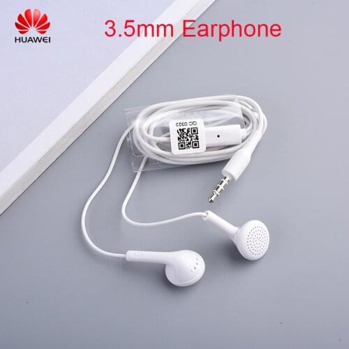 Original Huawei 3.5MM In-Ear Earphone With Mic Wired Control Headphone For Mate 20 10 9 8 7 P30 P20 Lite Y5 Y6 Y9 P10 P9 P8 P7