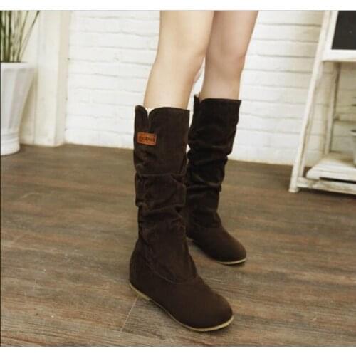 Shorha New Women Boots Casual Female Down Winter Boots Waterproof Warm Ankle Snow Boots Ladies Shoes Woman Warm Fur Botas